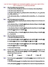 140 câu trắc nghiệm Toán 11 - Chương 3 Vec tơ quan hệ vuông góc trong không gian (Có đáp án)